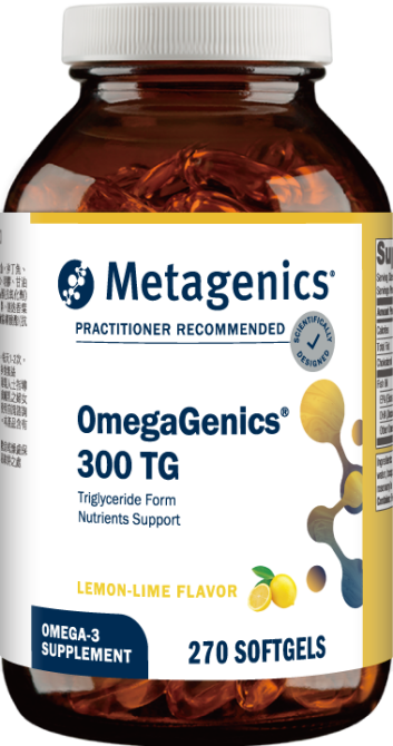 OmegaGenics 300 TG 優質魚油300膠囊食品