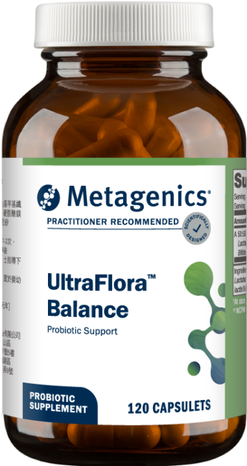 UltraFlora Balance 活性益生菌淨能膠囊食品