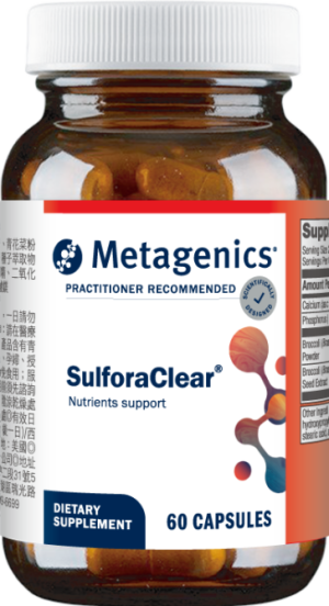 SulforaClear 十字花科植萃膠囊食品